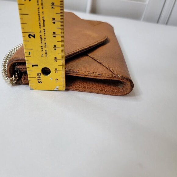 Barneys New York Envelope Clutch with Shoulder Chain - Picture 11 of 12